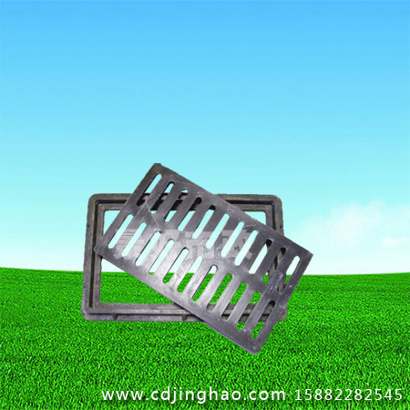 黑色高分子水篦子300x500x40